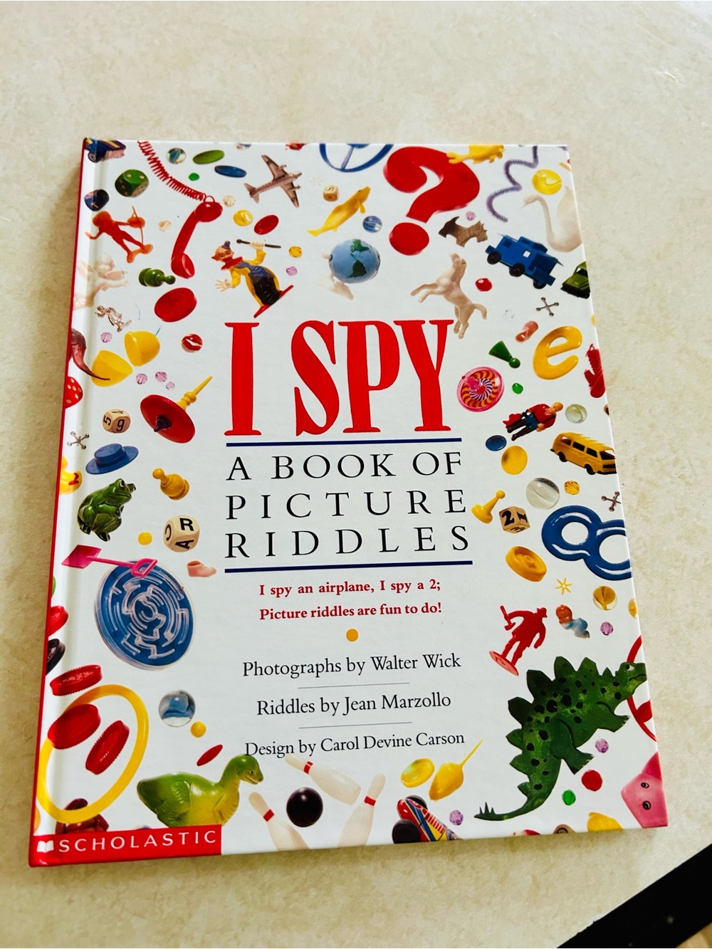(3/$10) I SPY A Book of Picture Riddles